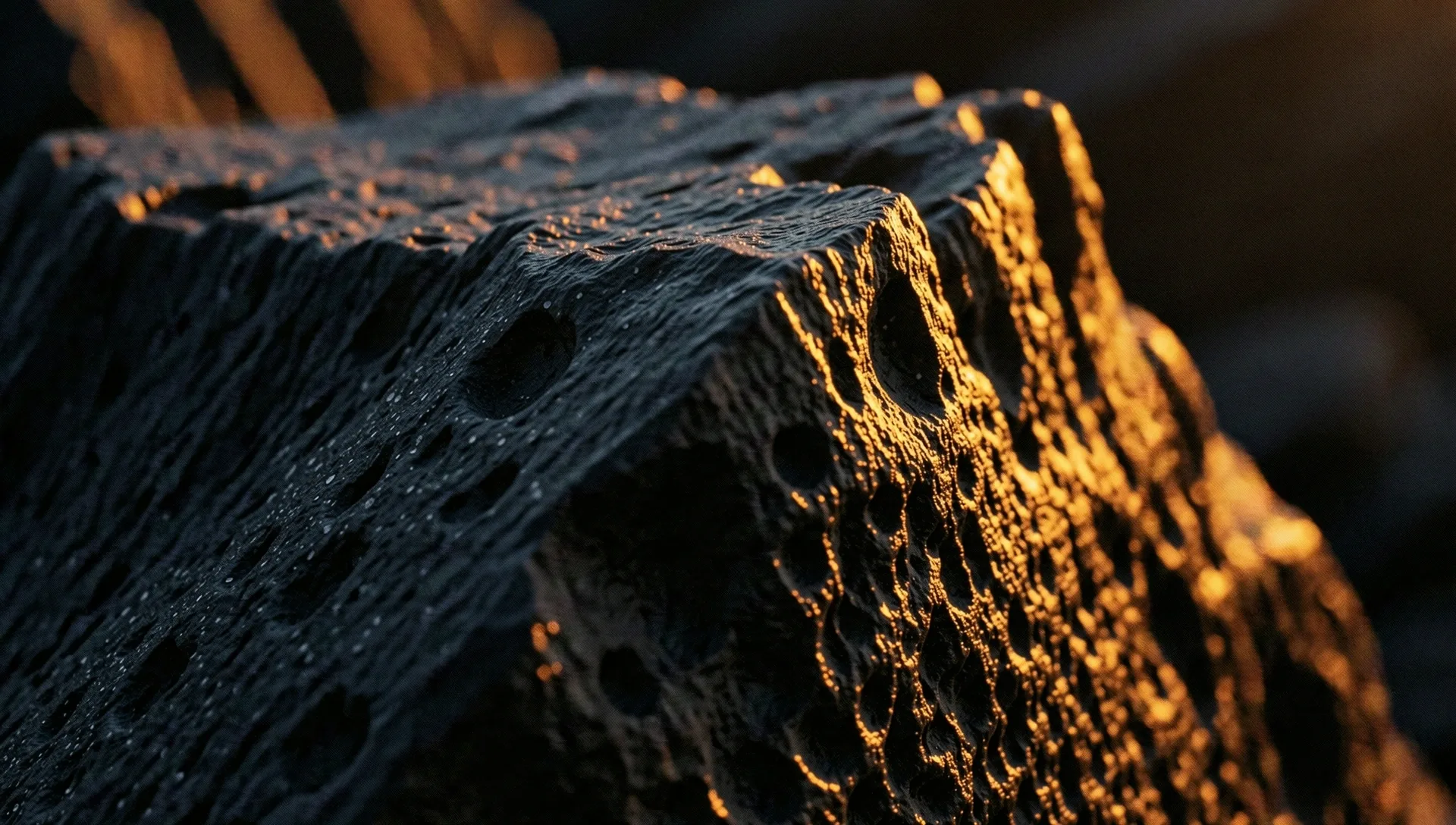 Volcanic texture background