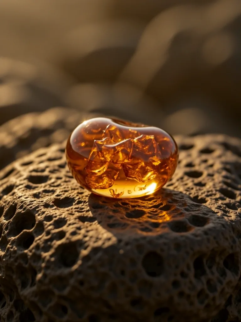 Amber detail